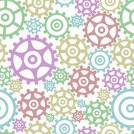 Background from gears