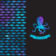 card with octopus N2