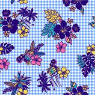 pattern of Hibiscus N42