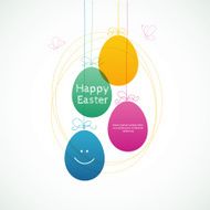 Easter design template N16