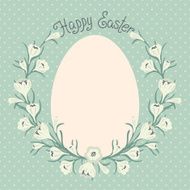 Happy Easter card with place for your text N4