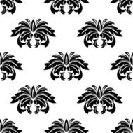 Repeat seamless pattern of arabesques