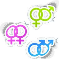 Mars and venus symbols N2