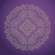 Background with lace ornament N9