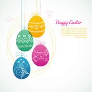 Easter design template N19