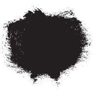 Splash blot banner set in black on white abstract watercolor N14