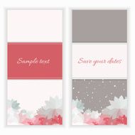 greeting cards with flower