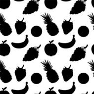 seamless pattern with fruits and berries N14