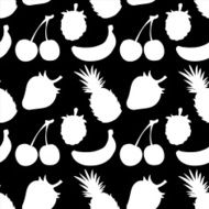 seamless pattern with fruits and berries N15