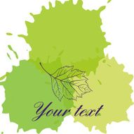 abstract background with leaf N3