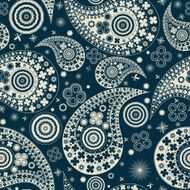 Clover seamless paisley pattern