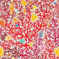 Seamless pattern with Coral Reef - Underwater background