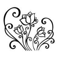 Beautiful Decorative Flower N22