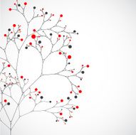 Abstract tree Vector background N2
