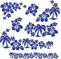 palm and Hibiscus N4