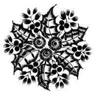 decorative silhouette N2