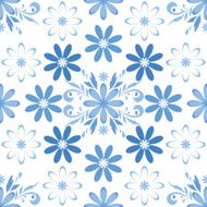 Seamless floral background N375