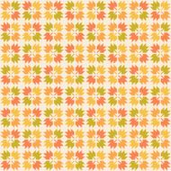 Seamless pattern with autumn leaves N46