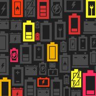 Battery a background