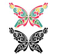 Beautiful butterfly tattoo N8