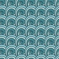 Seamless wave pattern N42