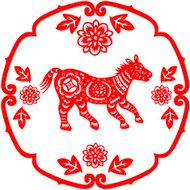 Chinese New Year Horse N23