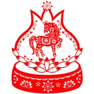 Chinese New Year Horse N26