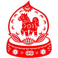 Chinese New Year Horse N29