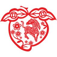 Chinese New Year Horse N32