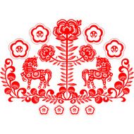 Chinese New Year Horse N40