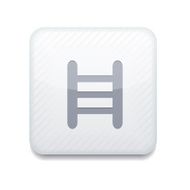 Vector white ladder icon Eps10 Easy to edit N2