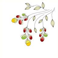 Floral background N1228
