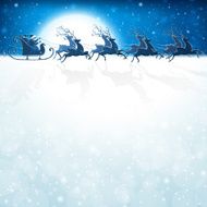 Santa Claus with Reindeer N4