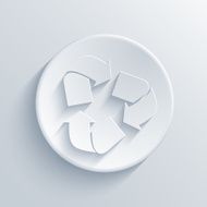 Vector light circle icon Eps10 N51