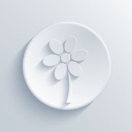 Vector light circle icon Eps10 N53