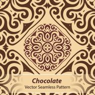 Chocolate Vector Seamless Pattern N10
