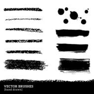 Set of brush strokes N2