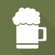 Glass of beer web icon N3