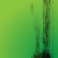 Green tire track background N2