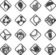 Silhouette Ecology icons