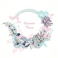 Gentle romantic frame N2