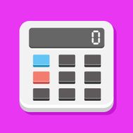 vector calculator icon N10