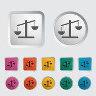 Weights single icon