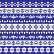 Pattern with snowflakes N10