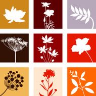 Floral icons N5