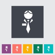 Human flat icon