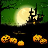 Vector Halloween Background N118