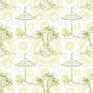 Seamless exotic pattern N44