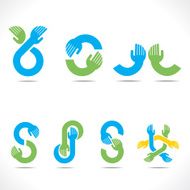 creative hand icon N14
