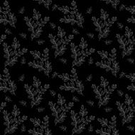 Seamless background branches silhouettes N2